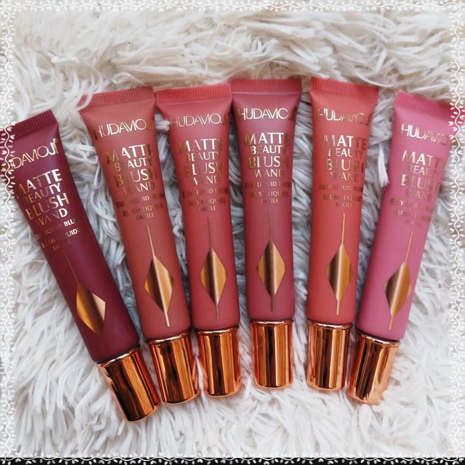 HUDA MOJI Matte Beauty Blush Wand – Liquid Blush Collection 1100/=